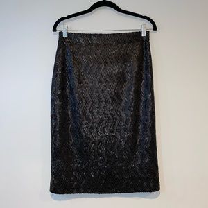 Forever 21 Sequined Pencil Skirt